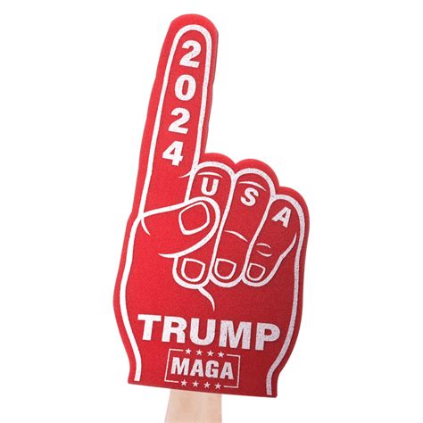 trump foam finger